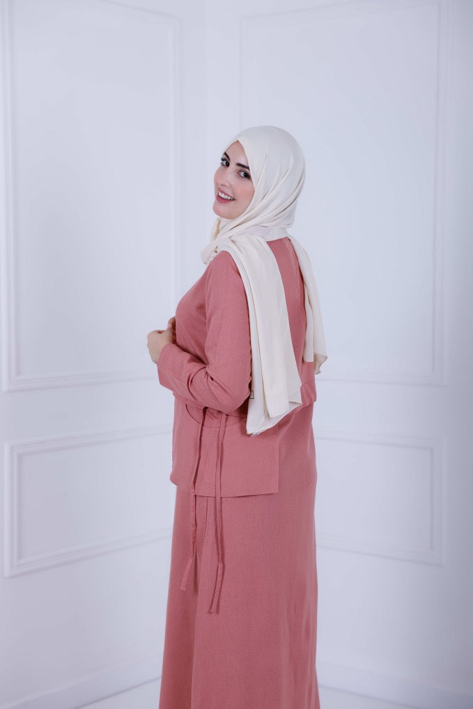 Lenin Dress - dusty Pink
