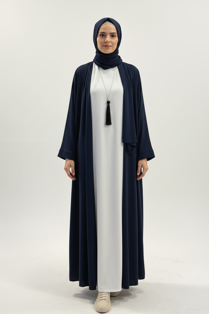 Abaya avec robe basic