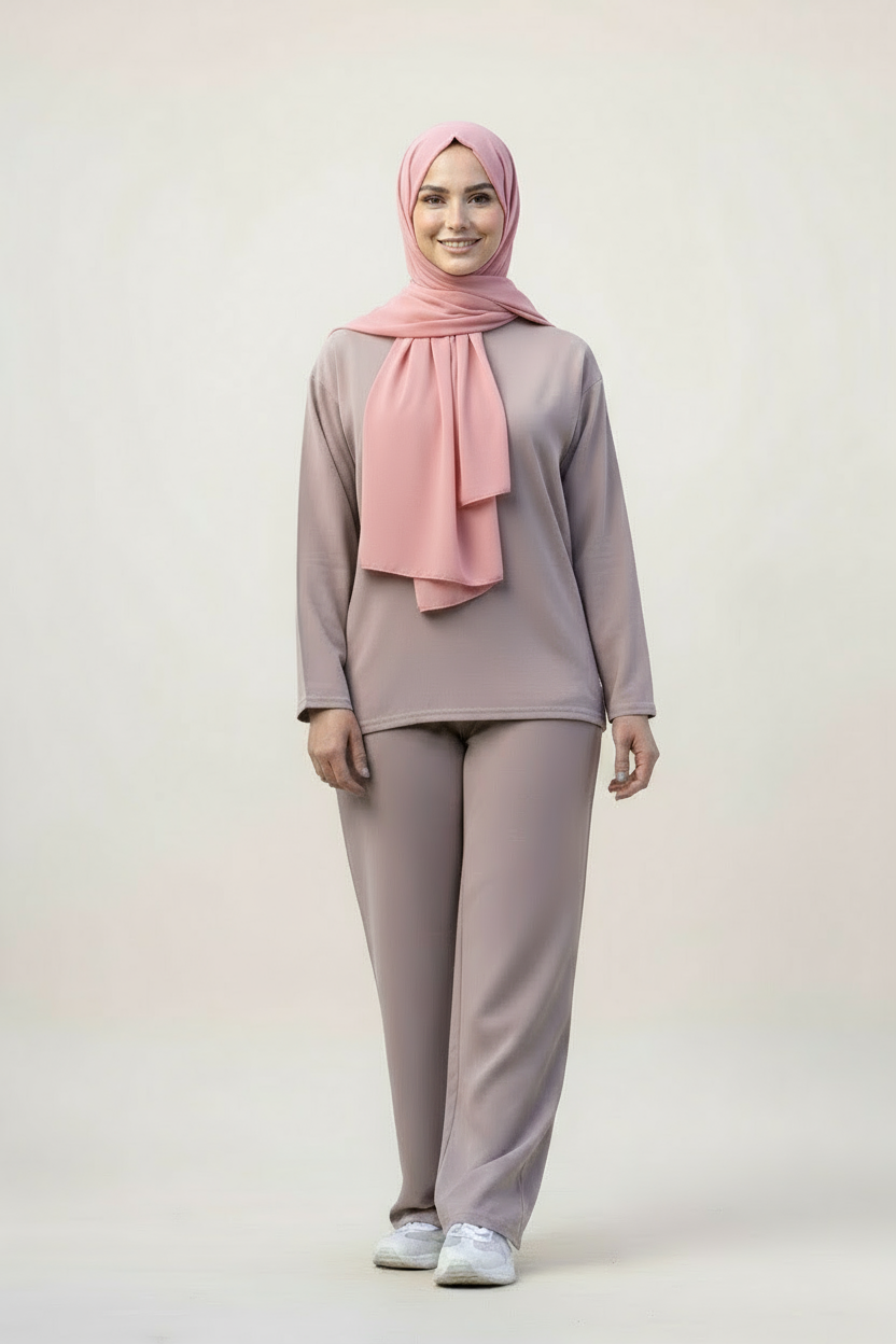 Crepe Set- Blouse and trouser