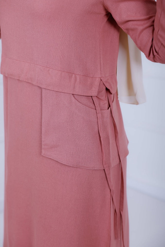 Lenin Dress - dusty Pink