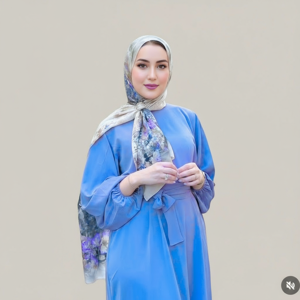 Butterfly Dress -Blue
