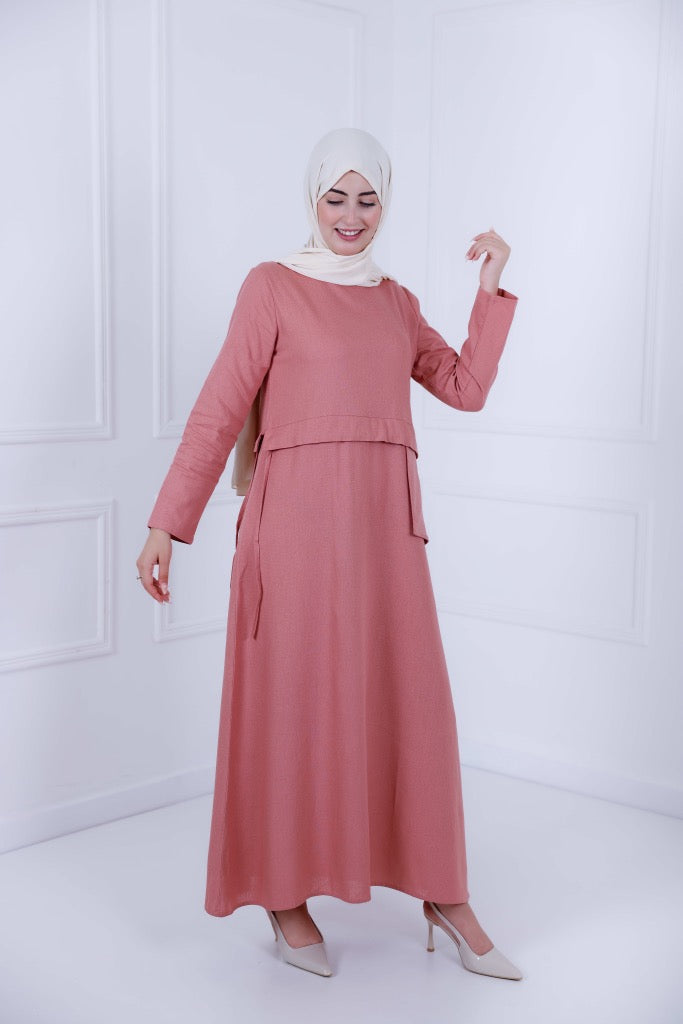 Lenin Dress - dusty Pink