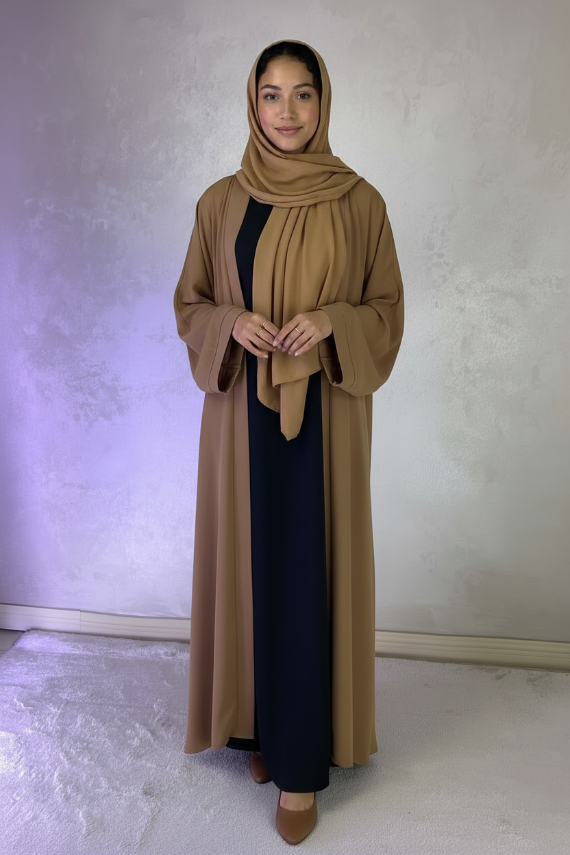 Abaya avec robe basic