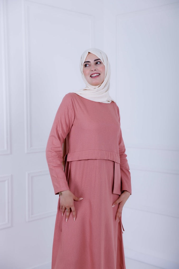 Lenin Dress - dusty Pink