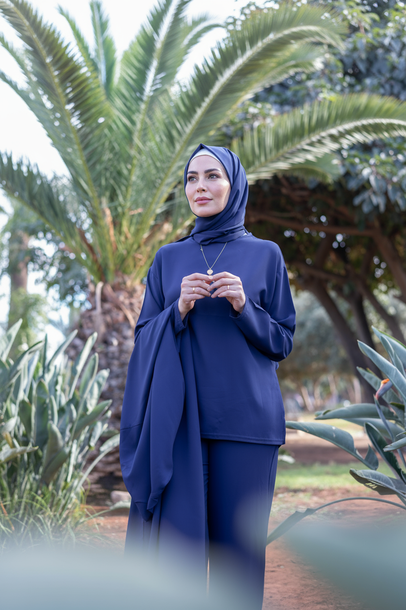 Crepe Set- Blouse and trouser