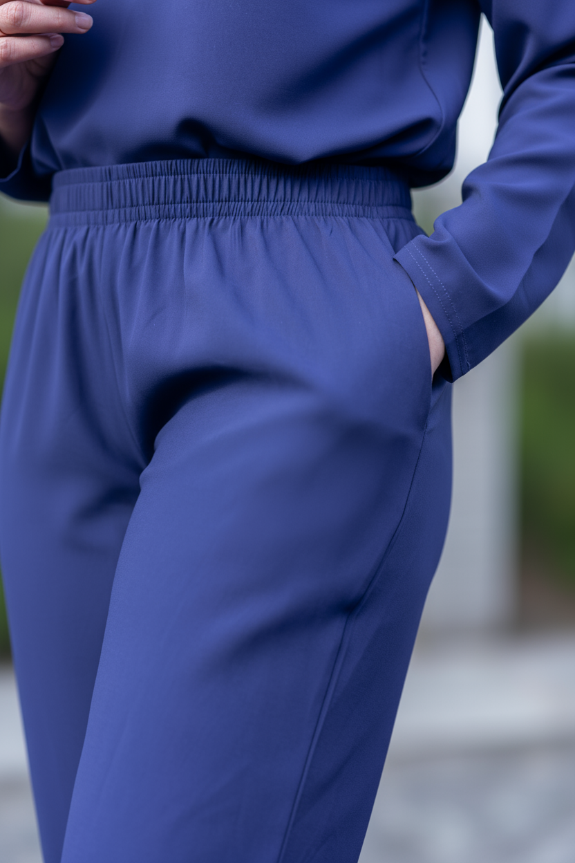 Crepe Set- Blouse and trouser