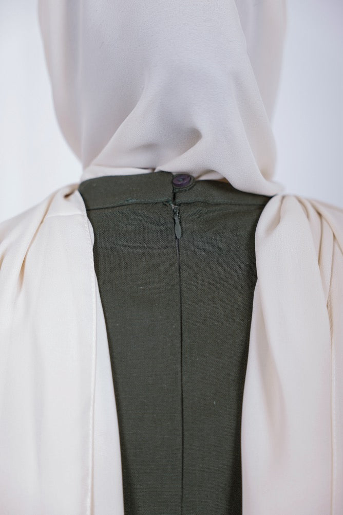 Lenin Dress - Olive green
