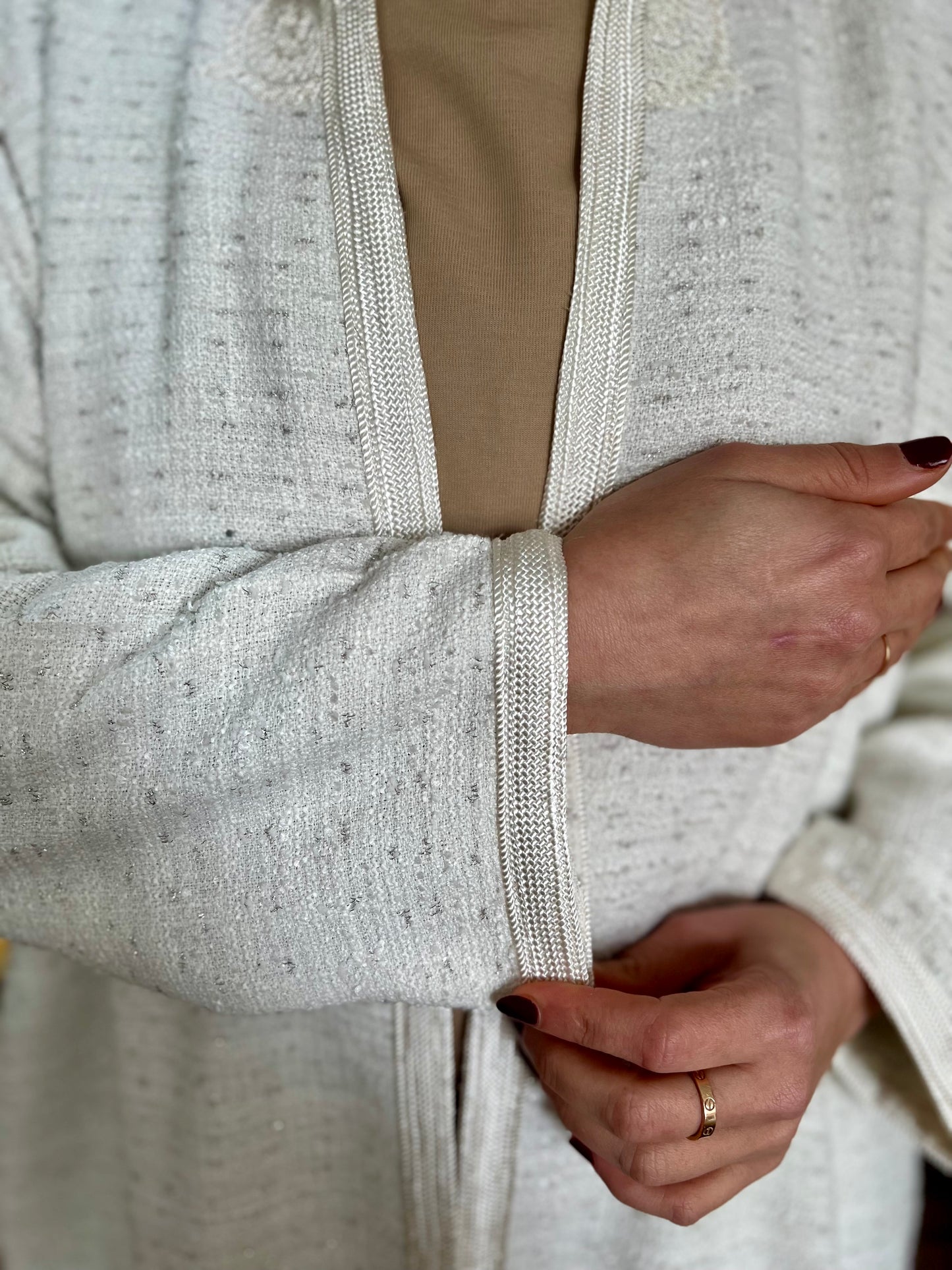 A- kimono beldi tissu Chanel