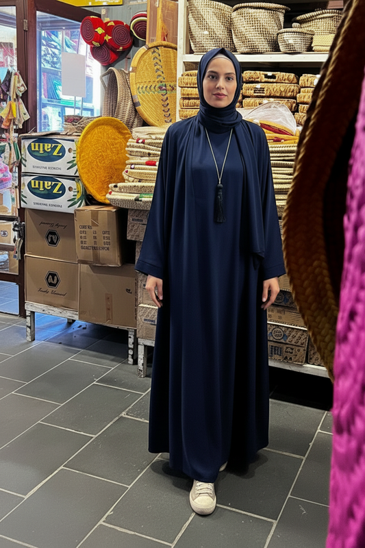 Abaya avec robe basic