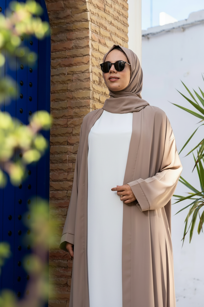 Abaya et châle
