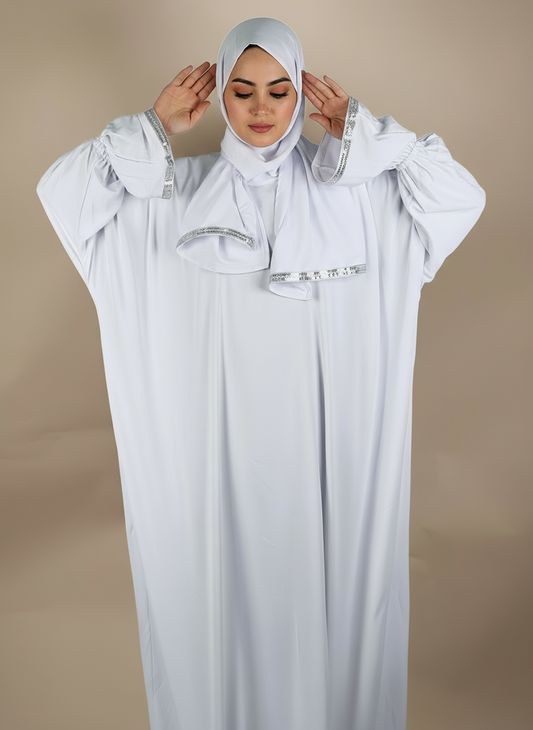 PRAYING DRESS Jawhara - White