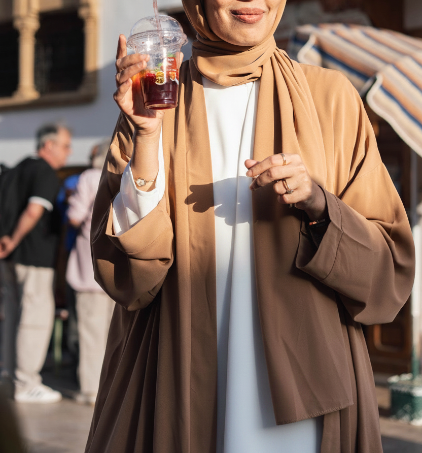 Abaya et châle