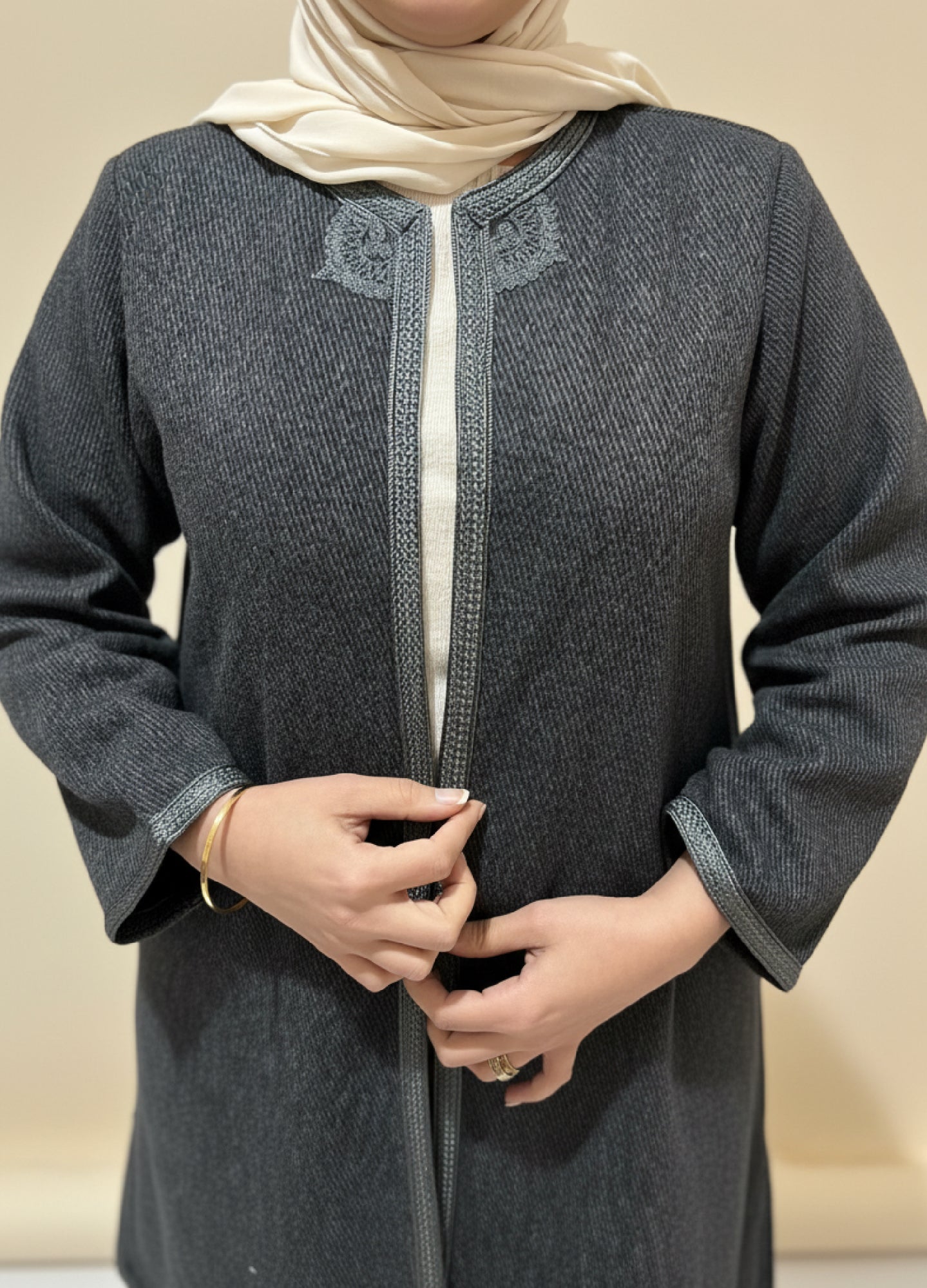 B- Winter Kimono Beldi Gris