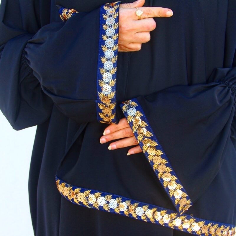 Prayer Abaya -Jawhara- Black